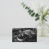 Carte de visite DJ (Debout devant)