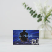 Carte de visite DJ (Debout devant)