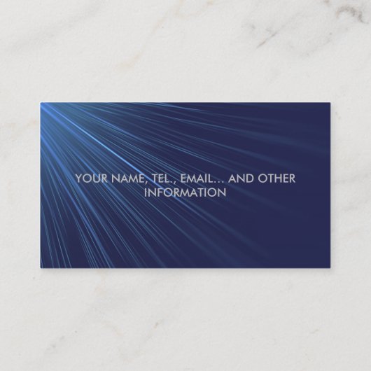 Carte de visite DJ (Dos)