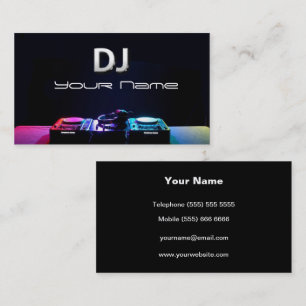 Carte de visite DJ