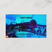 Carte de visite DJ (Devant)