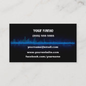 Carte de visite DJ (Dos)