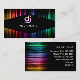 Carte de visite DJ