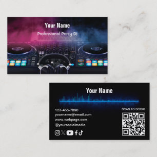 Carte de visite DJ