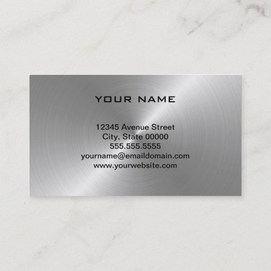 Carte de visite DJ (Dos)