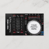 Carte de visite DJ (Devant)