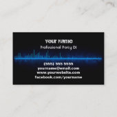 Carte de visite DJ (Dos)