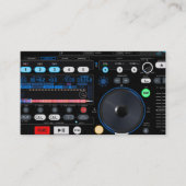 Carte de visite DJ (Devant)