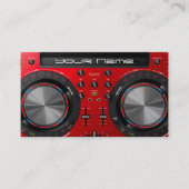 Carte de visite DJ (Devant)