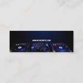 Carte de visite DJ (Dos)