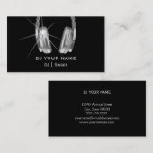 Carte de visite DJ (Devant / Derrière)