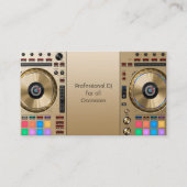 Carte de visite DJ (Devant)