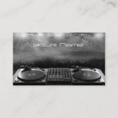 Carte de visite DJ (Devant)