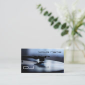 Carte de visite DJ (Debout devant)