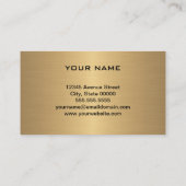 Carte de visite DJ (Dos)