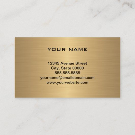 Carte de visite DJ (Dos)