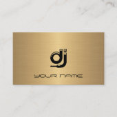 Carte de visite DJ (Devant)