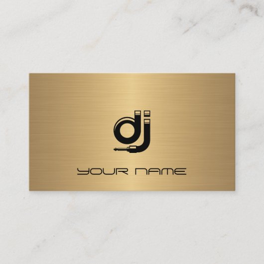 Carte de visite DJ (Devant)