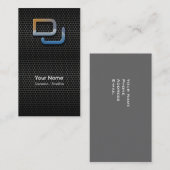 Carte de visite DJ (Devant / Derrière)