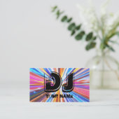 CARTE DE VISITE DJ (Debout devant)