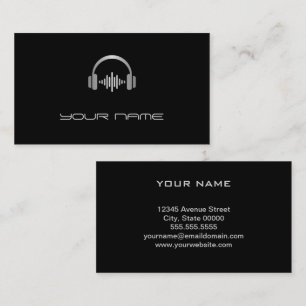 Carte de visite DJ