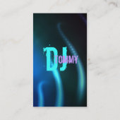 Carte de visite DJ (Dos)