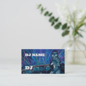 Carte de visite DJ (Debout devant)