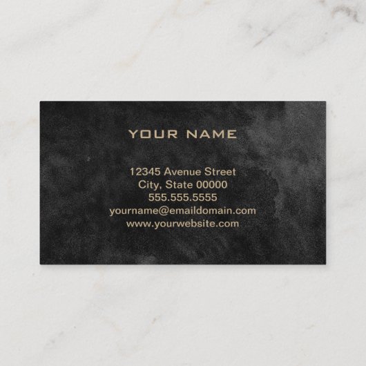 Carte de visite DJ (Dos)