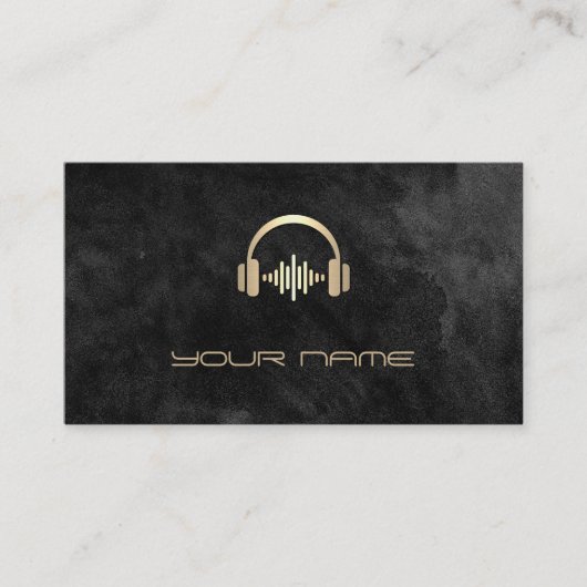 Carte de visite DJ (Devant)