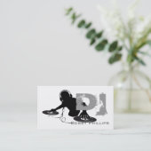 Carte de visite Dj (Debout devant)