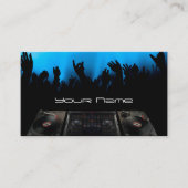 Carte de visite DJ (Devant)