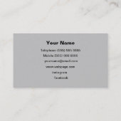 Carte de visite DJ (Dos)