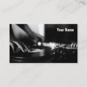 Carte de visite DJ (Devant)
