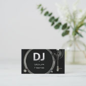Carte de visite DJ (Debout devant)