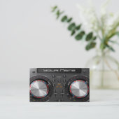 Carte de visite DJ (Debout devant)