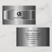 Carte de visite DJ (Devant / Derrière)