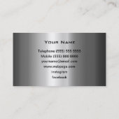 Carte de visite DJ (Dos)