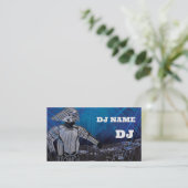 Carte de visite DJ (Debout devant)
