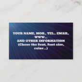 Carte de visite DJ (Dos)