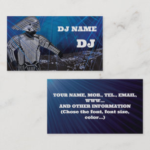 Carte de visite DJ