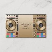 Carte de visite DJ (Devant)