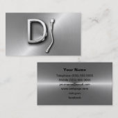 Carte de visite DJ (Devant / Derrière)