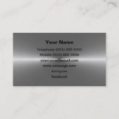 Carte de visite DJ (Dos)