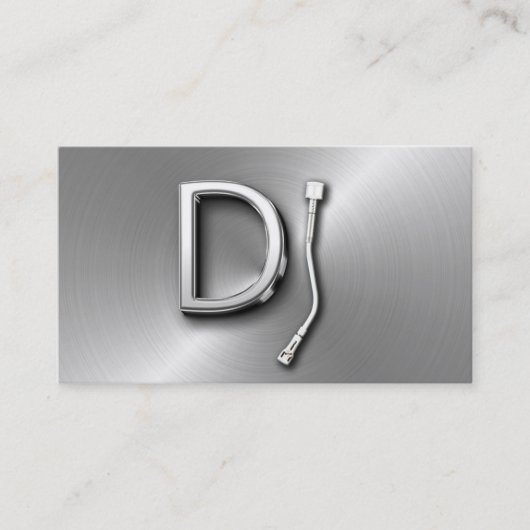 Carte de visite DJ (Devant)