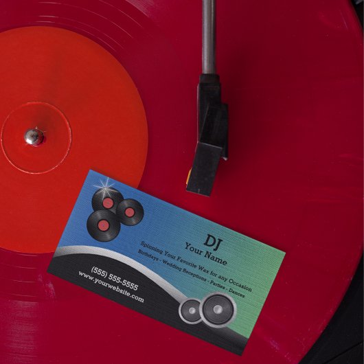 Carte de visite DJ
