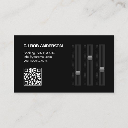 CARTE DE VISITE DJ (Dos)