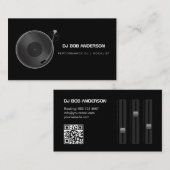 CARTE DE VISITE DJ (Devant / Derrière)