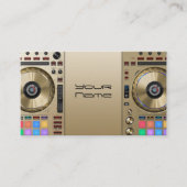 Carte de visite DJ (Devant)