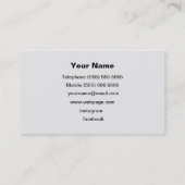 Carte de visite DJ (Dos)