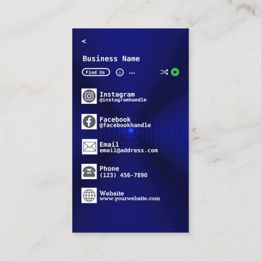 CARTE DE VISITE DJ (Dos)